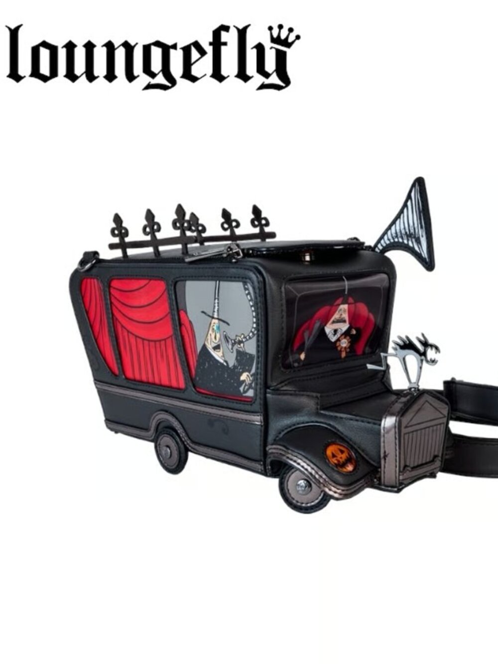 The Nightmare before Christmas Mayor Light Up Mobile Loungefly Crossbody NWT